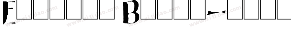 Eastern Brush字体转换